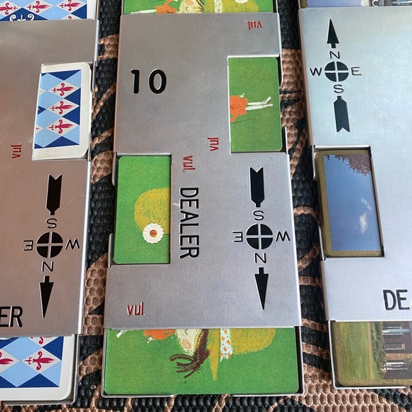 Antique Bridge Board - Picture 8 of 9